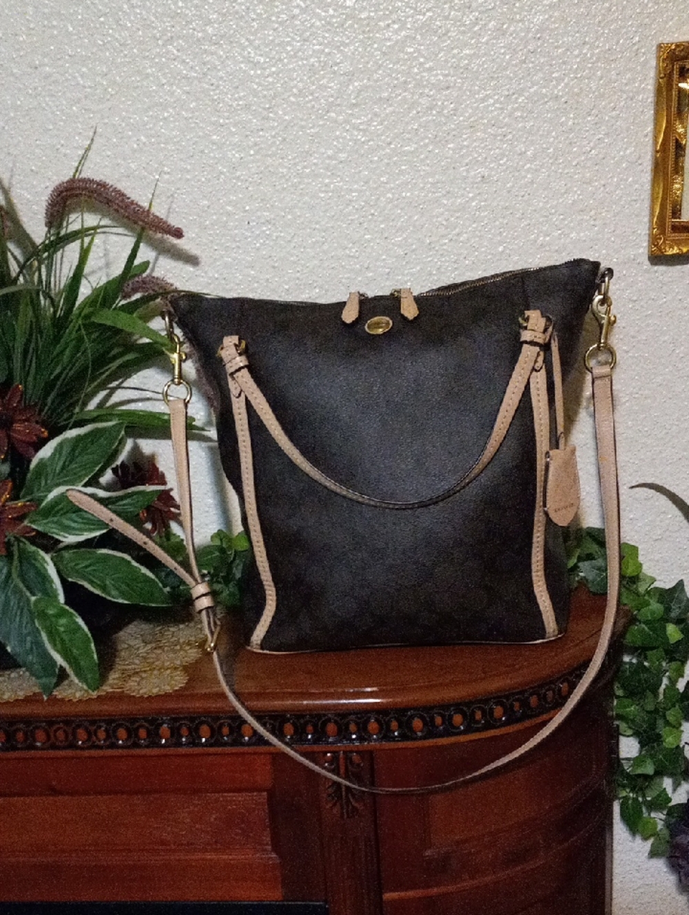 Coach   XL vintage leather tote